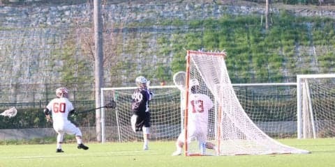 【男子ラクロス部】六大学戦初戦　早大に逆転許し黒星発進