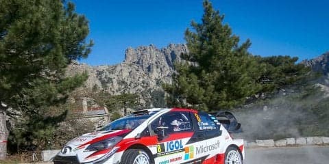 WRCフランス：初日、トヨタのタナックが安定した走りで総合2位