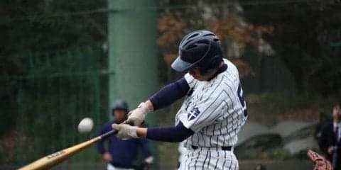 【準硬式野球部】上智大に４ー０で完封勝利！２本の本塁打で好機を演出