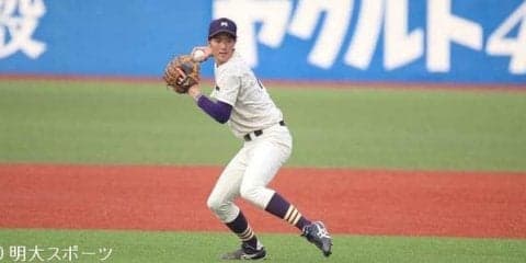 遊撃手・森下！？　チームは１点に泣き敗戦／社会人対抗戦