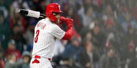 【MLB】“367億円男”ハーパー、初の古巣ナショナルズ戦で大ブーイング浴び空振り三振