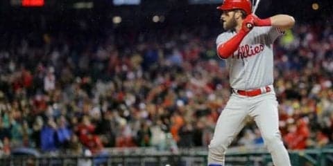 【MLB】“367億円男”ハーパーが140M弾　古巣本拠地での初戦で大ブーイングかき消す