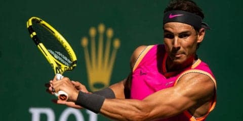 ナダル「練習に戻る！」。次戦はクレーの大会モンテカルロを予定