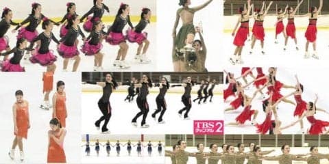 シンクロナイズド・スケーティング「全日本選手権＆オープン大会」をTBSチャンネル2が放送
