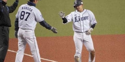 これぞ満塁男！　西武森が走者一掃の適時三塁打で先制　「本田さんのためにも」