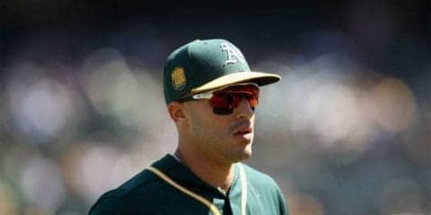 【MLB】「レーザーラモン!!」ア軍外野手の“鬼肩”にファン興奮「もうゴールドグラブを」