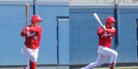 広島高卒新人コンビが1番と4番に　水本2軍監督「カープを背負う選手に」