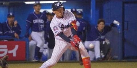 ヤクルト西浦、起死回生の逆転決勝打「気持ちで何とかしてやろうと」