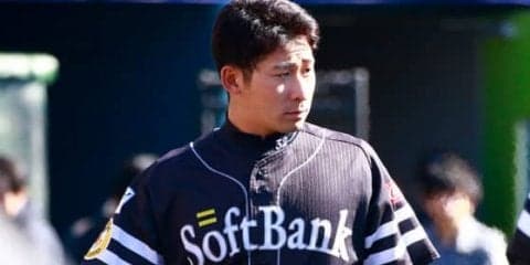ソフトバンク塚田が右膝手術　球団発表、復帰まで約2か月の見込み