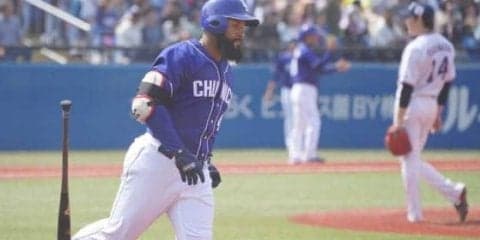 中日アルモンテが2戦連発！　4回先制2ラン