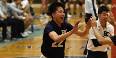 【バレーボール部男子】 春季リーグ戦、ストレート勝ちで開幕！