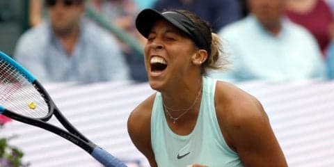 世界18位キーズ 同大会初優勝「一番大好きな大会の一つ」。2連敗中だったウォズニアッキにストレート勝利[ボルボ・カーズ・オープン]