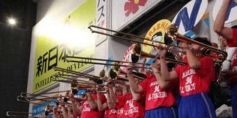 ロッテ6・4中日戦で“美爆音”習志野吹奏楽部が来場！　「全力で応援したい」