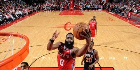 ロケッツがNBA新記録を樹立、サンズを相手に3ポイントシュート27本成功の大爆発