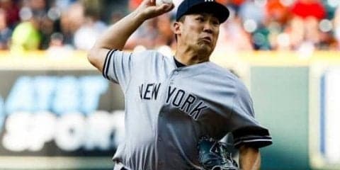 【MLB】田中将大、6回3安打1失点の快投も…78球降板、救援が打たれ2勝目の権利消滅