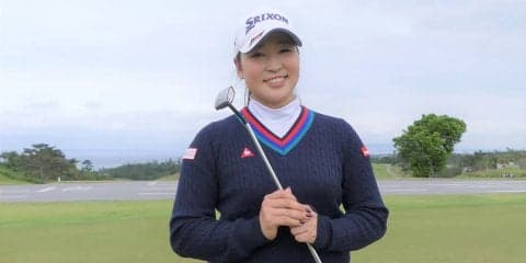 田村亜矢、ミイドルパットで重視することは「欲張らなず、タッチを合わせる」