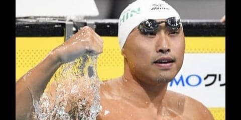 塩浦慎理がコンパクトな身体で日本新。入院→泳ぎの見直しが功を奏す