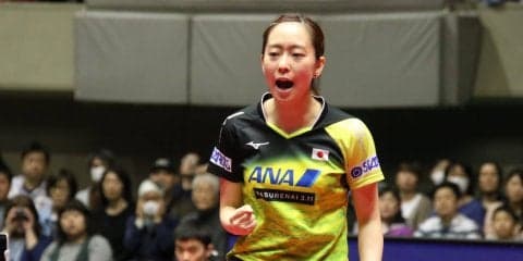 【卓球】石川佳純が接戦をモノにし3位入賞　「世界選手権が楽しみに」＜アジアカップ＞