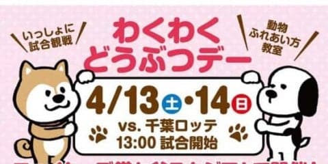 日ハム2軍で「わくわくどうぶつデー」実施　吉田輝VSロッテ藤原の対決も!?