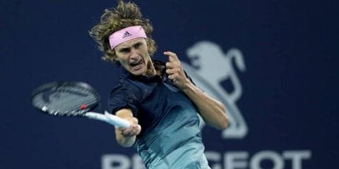 世界3位ズベレフ 盤石のプレーで2回戦進出。「勝ててとても嬉しい」[ATP250 マラケシュ]