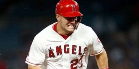 【MLB】エ軍ヒヤリ？トラウト負傷交代も軽症強調「それほど悪くない」