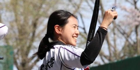 【洋弓部女子】若手大活躍で１部初勝利！　石畑「後輩の成長が著しい」