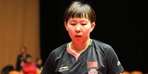 【卓球】朱雨玲が3連覇　世界卓球シングルス代表逃すも実力をアピール＜アジアカップ＞