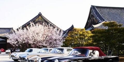 コンコルソデレガンツァ京都、明日開幕　世界最高峰の芸術的ビンテージカーが二条城に集結