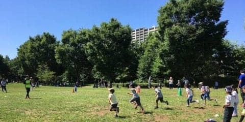 ミズノのプロスポーツコーディネーターによる子供向け「走り方教室」開催