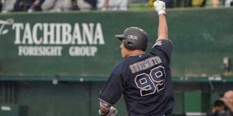 オリックス、新4番の“ラオウ”杉本が1試合2発！　山崎福2年ぶり白星