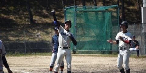 【準硬式野球部】　打線が爆発で連勝収める