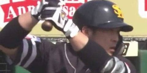 ソフトバンク甲斐、今季1号は先制3ラン！　「風にのって入ってくれました」