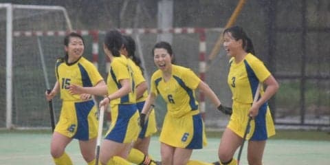 【陸上ホッケー部女子】　１点を守り切り春季リーグ戦初勝利
