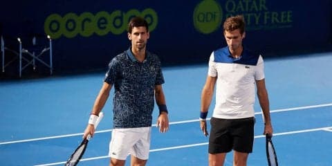 ジョコビッチが弟・マルコとペアでダブルス出場へ。兄弟での優勝を目指す[ATP1000 モンテカルロ]