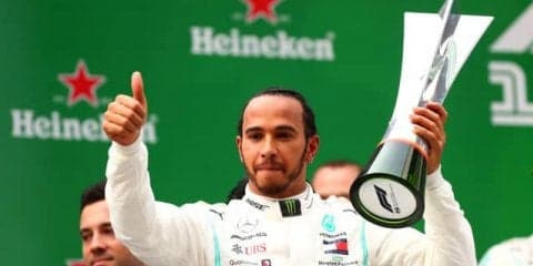 【F1 中国GP】F1グランプリ1000戦目の記念すべきレースを制したのはルイス・ハミルトン