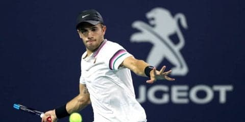 22歳チョリッチ 若手対決制し2回戦進出。ワウリンカは世界31位にストレート勝利