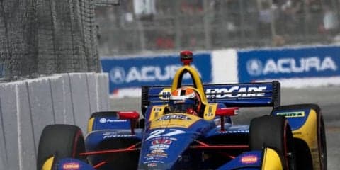 【INDYCAR 第4戦】アレクサンダー・ロッシ、伝統のロングビーチ市街地戦で今年も完勝…琢磨は2連勝ならず8位