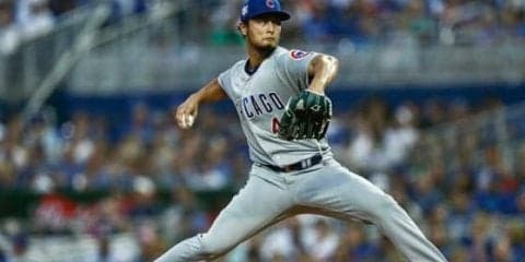 【MLB】ダルビッシュ、2回は連続四球と味方のエラーで1点失う　2回終え2点リード