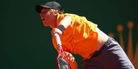 シャポバロフ 20歳の誕生日を勝利で飾れず。3セットともダブルフォルトで先行許す[ATP1000 モンテカルロ]