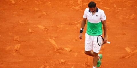 チリッチ 「ウィンブルドン」大逆転劇の雪辱果たせず。ミス多発で世界35位に連敗[ATP1000 モンテカルロ]