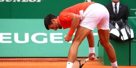 ジョコビッチ ラケット破壊・被ブレーク4も初戦突破。途中8ゲーム連続のブレーク合戦に[ATP1000 モンテカルロ]