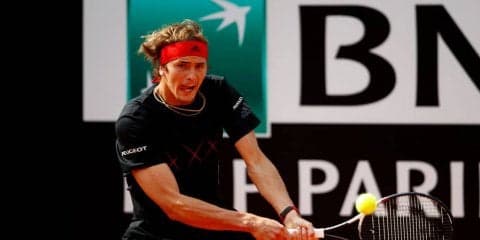 【速報】ズベレフが第1セットを先取。新星オジェ アリアシムとの2回戦[ATP1000 モンテカルロ]