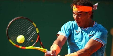 ナダルがクレーキングらしい圧勝で3回戦進出。同郷バウティスタ アグートに2ゲームしか許さず[ATP1000 モンテカルロ]