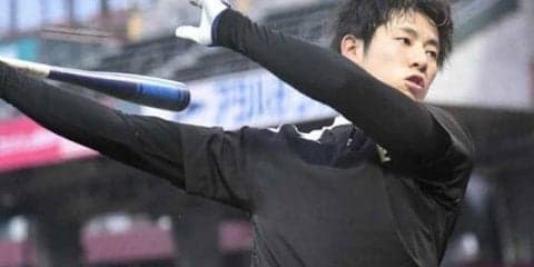 鷹、前日負傷交代の上林が「5番・右翼」で先発　ロッテは2番に藤岡　スタメン発表