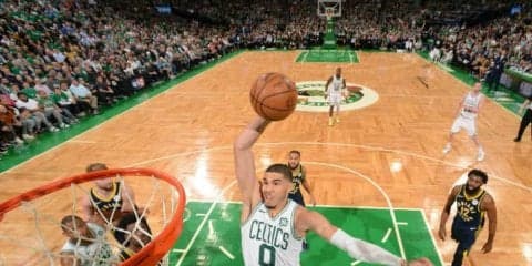 プレーオフで絶好調のジェイソン・テイタム「自分のベストを発揮したい」