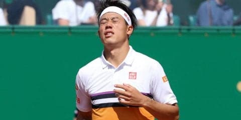 錦織「ワンブレークもできなかった」。チャンス逃した厳しい初戦敗退振り返る[ATP1000 モンテカルロ]