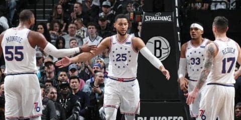 エンビード欠場の緊急事態で覚醒したシモンズが31得点、シクサーズが敵地で勝利