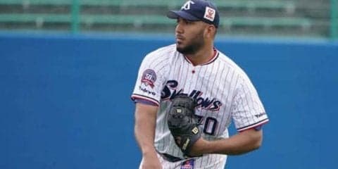 燕新助っ人スアレス、復帰戦153キロ！「もっと速い球を投げられる」