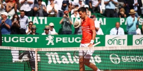 ジョコビッチ またも若手に敗れる波乱。メドベージェフがベスト4進出[ATP1000 モンテカルロ]