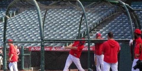 【MLB】大谷翔平、33スイングで柵越え9発　打撃練習合流、指揮官「復帰近づいてはいる」